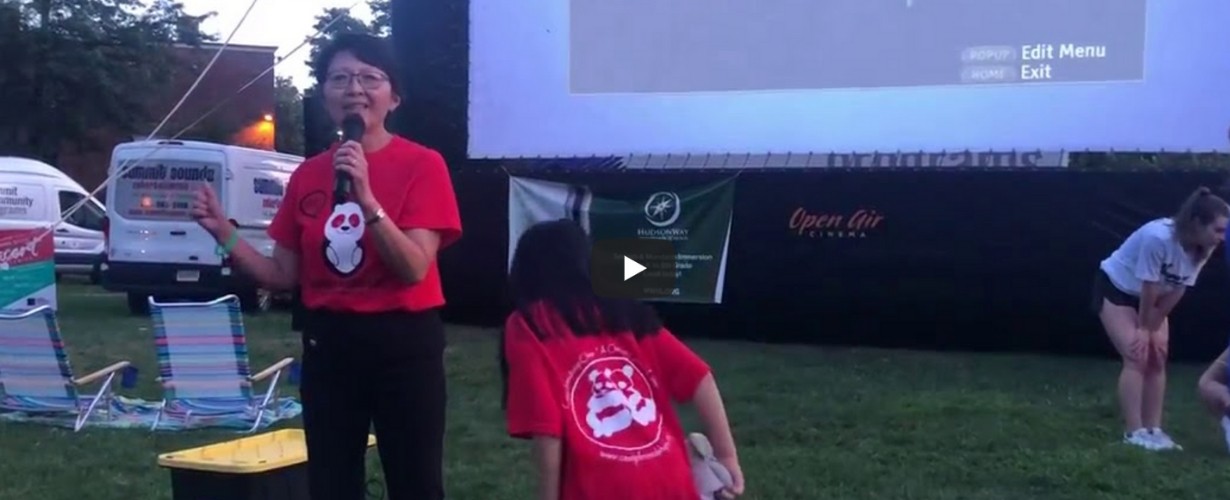 HudsonWay Immersion School sponsors Summit Screen on the Green | July 2019