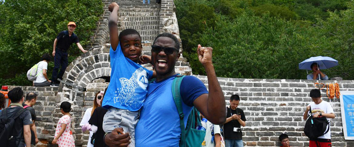 Father and son travel to China | HudsonWay Immersion School