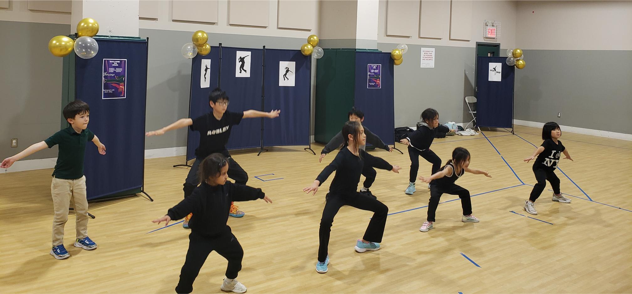 Students participating in Ailey Arts In Education & Community Programs Hip Hop Residency 2025.